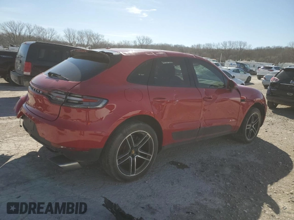 2021 Porsche Macan with VIN WP1AA2A59MLB05517, listed as a Copart auction lot 49170795 with 42,919 mi miles and Salvage Title. Bid and sale history available at DreamBid. Image 3.