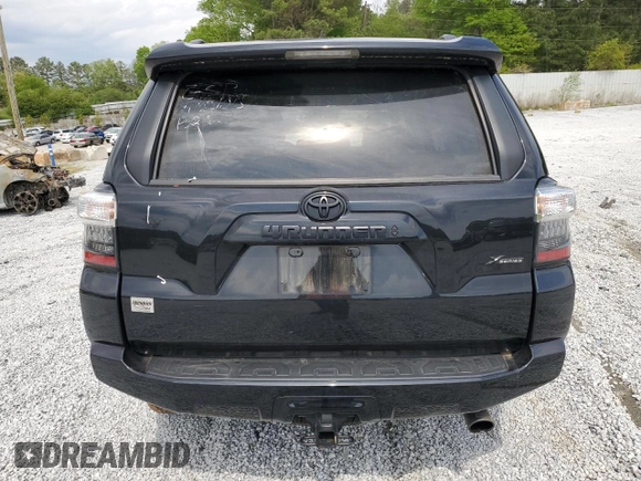 2023 Toyota 4Runner SR5 with VIN JTEEU5JR6P5280360, listed as a Copart auction lot 52409145 with 40,435 mi miles and Salvage title. Bid and sale history available at DreamBid. Image 6.