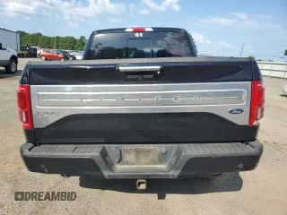 2016 Ford F-150 XLT with VIN 1FTEW1EG7GFC72102, listed as a Copart auction lot 61249415 with 52,492 mi miles and Salvage title. Bid and sale history available at DreamBid. Image 6.