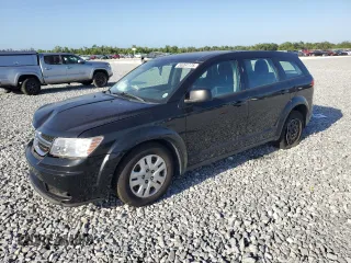 2015 Dodge Journey American Value with VIN 3C4PDCAB9FT692632, listed as a Copart auction lot 55261175 with 139,874 mi miles and Salvage Title. Bid and sale history available at DreamBid. Image 1.