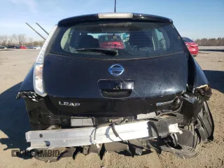 2017 Nissan LEAF SL with VIN 1N4BZ0CP3HC303636, listed as a Copart auction lot 71607562 with 33,367 mi miles. Bid and sale history available at carsss.com. Image 6.