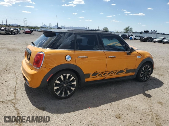2015 MINI Hardtop 4 Door S with VIN WMWXU3C59F2B58555, listed as a Copart auction lot 64045275 with 127,596 mi miles and Salvage title. Bid and sale history available at DreamBid. Image 3.