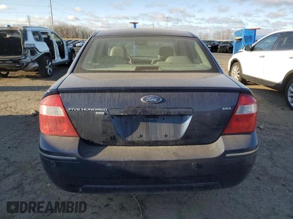2006 Ford Five Hundred SEL with VIN 1FAFP27126G130108, listed as a Copart auction lot 41456975 with 87,021 mi miles and Clean Title. Bid and sale history available at carsss.com. Image 6.
