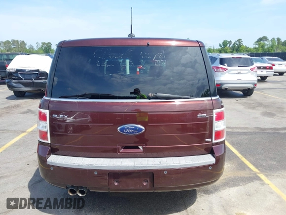 2009 Ford Flex SEL with VIN 2FMEK62C99BA17882, listed as a IAAI auction lot 42072947 with 170,054 mi miles. Bid and sale history available at carsss.com. Image 16.