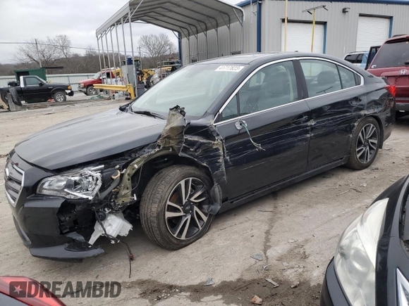 2017 Subaru Legacy Sport with VIN 4S3BNAS6XH3052344, listed as a Copart auction lot 41717823 with 40,263 mi miles. Bid and sale history available at carsss.com. Image 1.