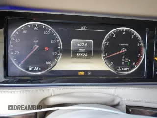 2014 Mercedes-Benz S S 550 with VIN WDDUG8CB3EA061374, listed as a Copart auction lot 51521995 with 88,678 mi miles and Salvage Title. Bid and sale history available at carsss.com. Image 9.