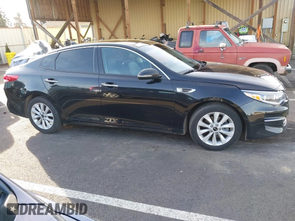 2016 Kia Optima EX with VIN 5XXGU4L37GG119415, listed as a IAAI auction lot 41242191 with 92,657 mi miles. Bid and sale history available at carsss.com. Image 13.