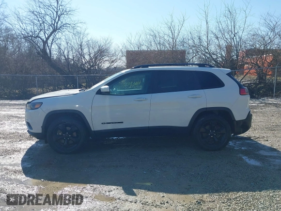 2019 Jeep Cherokee Latitude Plus with VIN 1C4PJMLX0KD430182, listed as a IAAI auction lot 41663933 with 61,511 mi miles and . Bid and sale history available at DreamBid. Image 14.