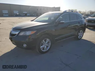 2014 Acura RDX Tech Pkg with VIN 5J8TB3H51EL005806, listed as a Copart auction lot 49613525 with 134,827 mi miles and Salvage Title. Bid and sale history available at carsss.com. Image 1.