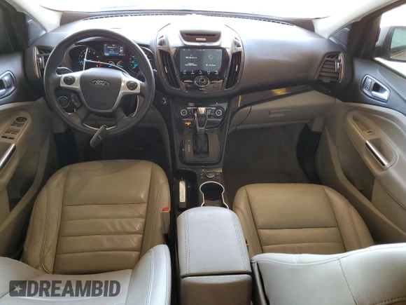2016 Ford Escape Titanium with VIN 1FMCU9JX8GUA43002, listed as a Copart auction lot 58171115 with 96,350 mi miles and Clean title. Bid and sale history available at DreamBid. Image 8.