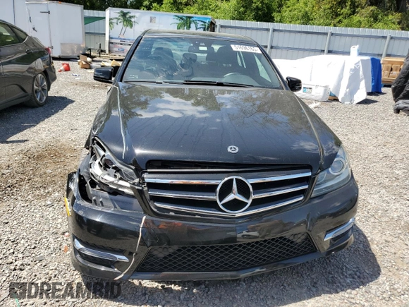 2014 Mercedes-Benz C 350 Sport with VIN WDDGF5HBXEA905028, listed as a Copart auction lot 51696165 with 111,620 mi miles and Salvage Title. Bid and sale history available at DreamBid. Image 5.