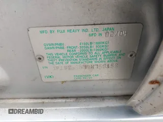 2004 Subaru Forester XS с VIN JF1SG65674H758158, выставлен на аукционе IAAI как лот 42173962 с пробегом 131 890 миль миль и . История ставок и продаж доступна на DreamBid. Изображение 9.