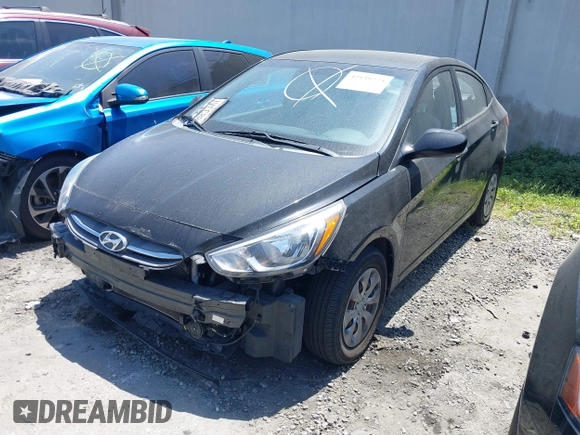 2016 Hyundai Accent SE with VIN KMHCT4AEXGU050845, listed as a IAAI auction lot 42139273 with 57,864 mi miles and . Bid and sale history available at DreamBid. Image 2.