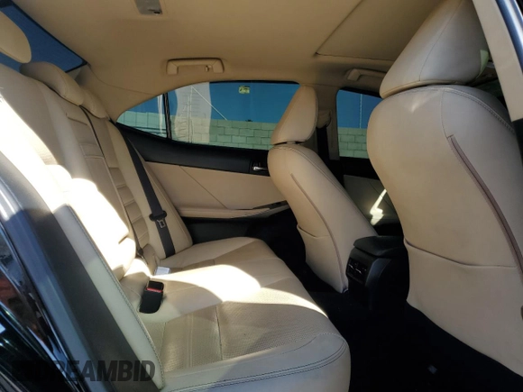 2016 Lexus IS 350 with VIN JTHCE1D28G5011002, listed as a Copart auction lot 46171685 with 58,165 mi miles and Salvage title. Bid and sale history available at DreamBid. Image 10.