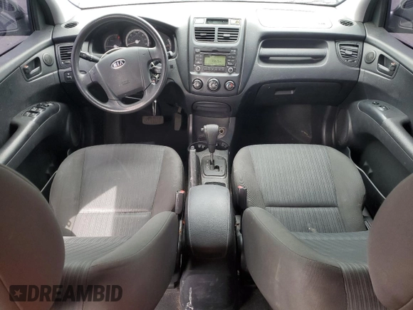 2009 Kia Sportage LX with VIN KNDJF724397574804, listed as a Copart auction lot 51101525 with 147,183 mi miles and Salvage Title. Bid and sale history available at carsss.com. Image 8.