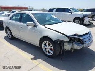 2012 Ford Fusion SE with VIN 3FAHP0HA8CR261558, listed as a IAAI auction lot 41815881 with 125,827 mi miles. Bid and sale history available at carsss.com. Image 1.