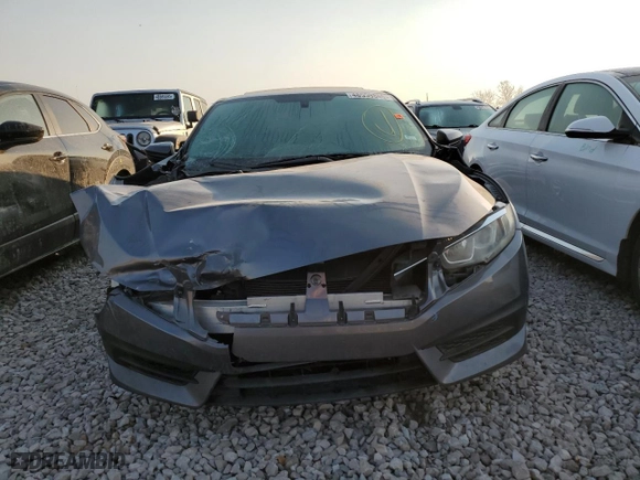 2017 Honda Civic Coupe LX-P with VIN 2HGFC4B01HH307191, listed as a Copart auction lot 48559865 with 126,227 mi miles and Salvage Title. Bid and sale history available at carsss.com. Image 5.