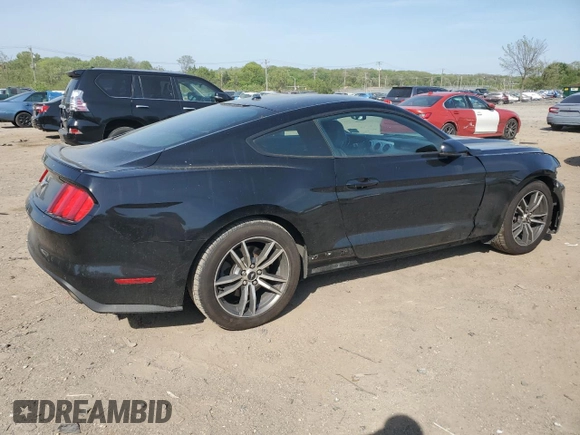 2017 Ford Mustang EcoBoost with VIN 1FA6P8TH0H5262661, listed as a Copart auction lot 54662665 with 107,258 mi miles and Salvage Title. Bid and sale history available at DreamBid. Image 3.