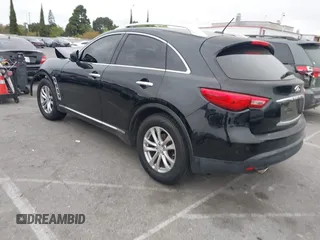 2013 Infiniti FX with VIN JN8CS1MW6DM172287, listed as a IAAI auction lot 42061588 with 112,689 mi miles and . Bid and sale history available at DreamBid. Image 3.