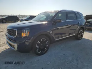 2024 Kia Telluride SX Prestige с VIN 5XYP5DGC8RG503290, выставлен на аукционе Copart как лот 84925484 с пробегом 3 989 миль миль и На запчасти • Non repairable. История ставок и продаж доступна на DreamBid. Изображение 1.