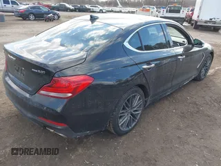 2019 Genesis G70 Advanced z VIN KMTG44LA4KU018125, wystawiony jako IAAI lot #41431676 z przebiegiem 67 502 mil mil oraz . Historia ofert i sprzedaży dostępna na DreamBid. Obrazek 4.