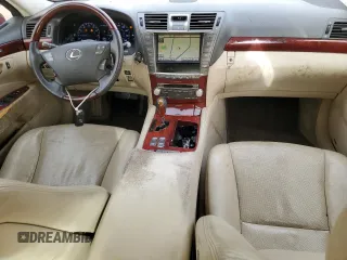 2011 Lexus LS 460 L with VIN JTHGL5EF5B5042720, listed as a Copart auction lot 46445965 with 154,801 mi miles and Salvage Title. Bid and sale history available at DreamBid. Image 8.