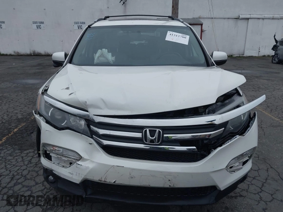 2016 Honda Pilot EX-L with VIN 5FNYF6H78GB092265, listed as a IAAI auction lot 41312700 with 52,101 mi miles. Bid and sale history available at carsss.com. Image 12.
