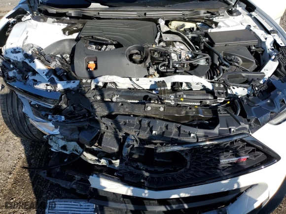 2022 Acura TLX Type S w/Performance Tire with VIN 19UUB7F90NA002456, listed as a Copart auction lot 86862474 with 14,457 mi miles and Salvage Title. Bid and sale history available at carsss.com. Image 12.