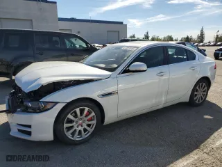 2019 Jaguar XE 25t with VIN SAJAR4FX4KCP49862, listed as a Copart auction lot 47207635 with NaN miles and Salvage Title. Bid and sale history available at carsss.com. Image 1.