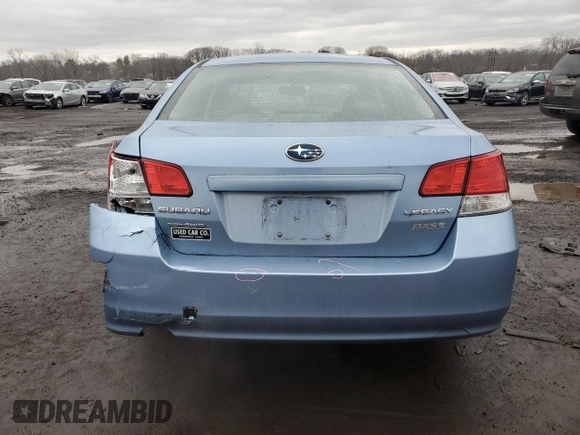 2010 Subaru Legacy Premium All-Weather Anniversary with VIN 4S3BMBH62A3217356, listed as a Copart auction lot 47146575 with 128,248 mi miles and Salvage title. Bid and sale history available at DreamBid. Image 6.