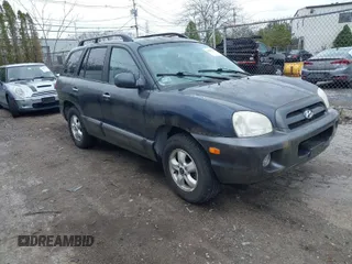 2006 Hyundai Santa Fe GLS with VIN KM8SC73EX6U059084, listed as a IAAI auction lot 42045258 with 66,027 mi miles. Bid and sale history available at carsss.com. Image 1.