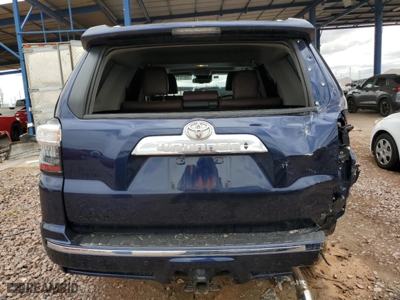 2023 Toyota 4Runner Limited with VIN JTEKU5JR5P6172812, listed as a Copart auction lot 48610115 with 14,677 mi miles and Salvage Title. Bid and sale history available at carsss.com. Image 6.