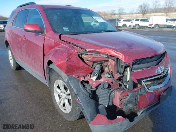 2013 Chevrolet Equinox LT with VIN 2GNALPEK6D6203896, listed as a IAAI auction lot 41474799 with 150,000 mi miles. Bid and sale history available at carsss.com. Image 1.