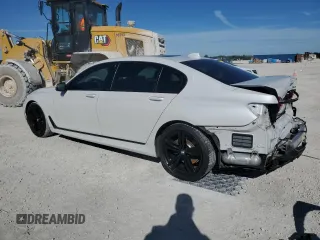 2019 BMW 7 Series 750i с VIN WBA7F0C51KGM24718, выставлен на аукционе Copart как лот 86527984 с пробегом 2 900 миль миль и Списание • Salvage title. История ставок и продаж доступна на DreamBid. Изображение 2.