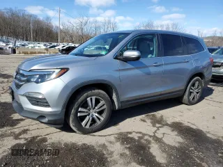 2018 Honda Pilot EX-L with VIN 5FNYF6H59JB055862, listed as a Copart auction lot 45084155 with 177,610 mi miles and Salvage Title. Bid and sale history available at carsss.com. Image 1.