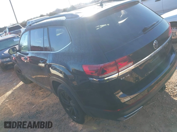 2023 Volkswagen Atlas SE with VIN 1V2JR2CA1PC532665, listed as a IAAI auction lot 41698530 with 40,862 mi miles and . Bid and sale history available at DreamBid. Image 3.