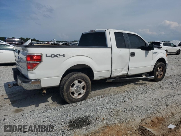 2010 Ford F-150 XL with VIN 1FTEX1E89AFB10260, listed as a Copart auction lot 57491885 with 185,044 mi miles and Salvage title. Bid and sale history available at DreamBid. Image 3.