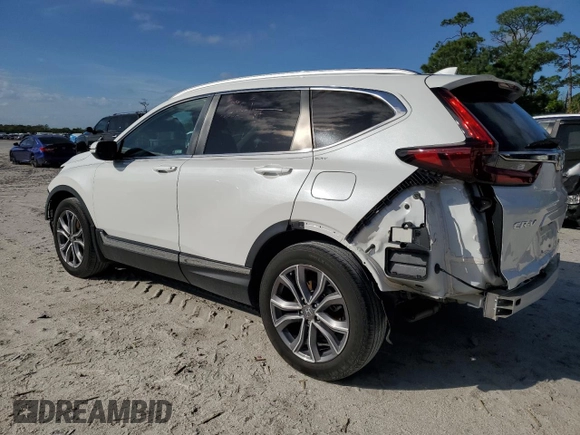 2021 Honda CR-V Touring with VIN 5J6RW1H95ML001979, listed as a Copart auction lot 45148675 with 35,838 mi miles and Salvage Title. Bid and sale history available at carsss.com. Image 2.