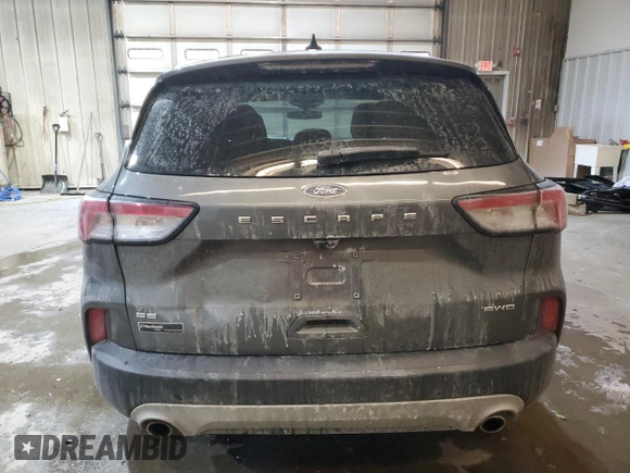 2022 Ford Escape SE with VIN 1FMCU9G67NUA20435, listed as a Copart auction lot 42211315 with 55,890 mi miles and Salvage Title. Bid and sale history available at DreamBid. Image 6.
