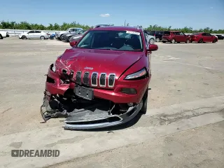 2016 Jeep Cherokee Limited with VIN 1C4PJLDBXGW281885, listed as a Copart auction lot 57126395 with 90,100 mi miles and Salvage title. Bid and sale history available at DreamBid. Image 14.