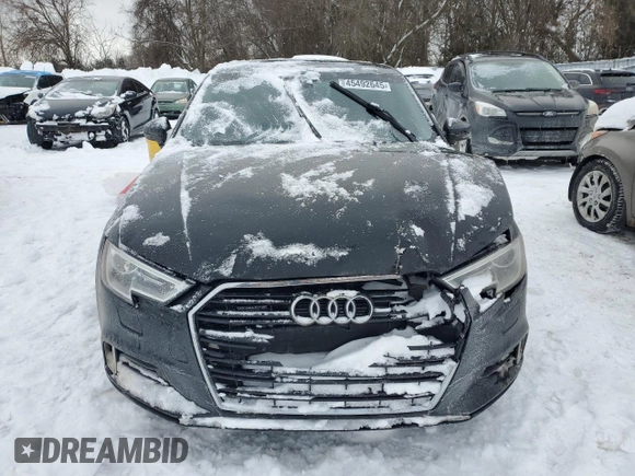 2019 Audi A3 Sedan Premium with VIN WAUBEGFF0KA121944, listed as a Copart auction lot 45492645 with 110,528 mi miles and Salvage Title. Bid and sale history available at carsss.com. Image 5.