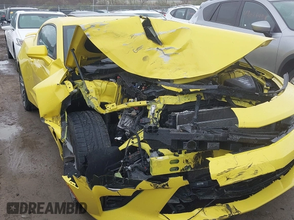 2017 Chevrolet Camaro 2SS with VIN 1G1FH1R70H0104971, listed as a IAAI auction lot 42031665 with Not Provided miles and . Bid and sale history available at carsss.com. Image 6.