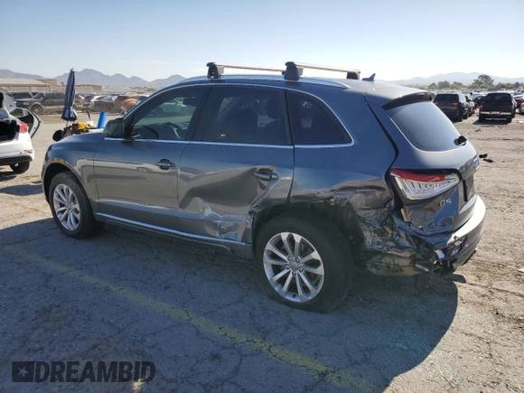 2014 Audi Q5 Premium Plus with VIN WA1LFAFP5EA083331, listed as a Copart auction lot 56058375 with 138,065 mi miles and Salvage title. Bid and sale history available at DreamBid. Image 2.