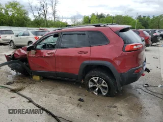 2017 Jeep Cherokee Trailhawk with VIN 1C4PJMBS1HW542699, listed as a Copart auction lot 57567725 with 108,790 mi miles and Non repairable. Bid and sale history available at DreamBid. Image 2.