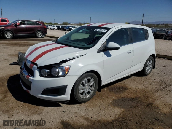 2012 Chevrolet Sonic LT with VIN 1G1JC6SB9C4202922, listed as a Copart auction lot 52439265 with 71,106 mi miles and Salvage Title. Bid and sale history available at carsss.com. Image 1.