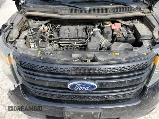 2015 Ford Utility Police Interceptor with VIN 1FM5K8AR3FGC41199, listed as a Copart auction lot 77938984 with 154,996 mi miles and Salvage Title. Bid and sale history available at carsss.com. Image 12.