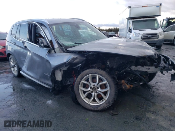 2016 BMW X3 xDrive28i with VIN 5UXWX9C52G0D76406, listed as a Copart auction lot 47112535 with Not Provided miles and Non Repairable. Bid and sale history available at DreamBid. Image 4.