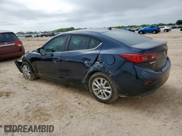 2015 Mazda 3 i Grand Touring with VIN 3MZBM1W77FM219595, listed as a Copart auction lot 61041105 with 140,846 mi miles and Salvage title. Bid and sale history available at DreamBid. Image 2.