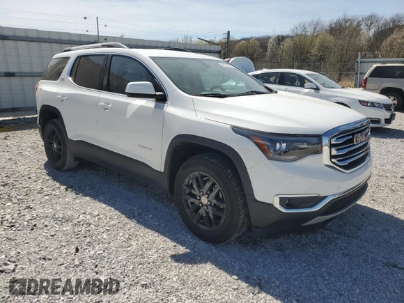 2019 GMC Acadia SLT with VIN 1GKKNMLS1KZ171549, listed as a Copart auction lot 49221025 with 82,565 mi miles and Salvage Title. Bid and sale history available at DreamBid. Image 4.