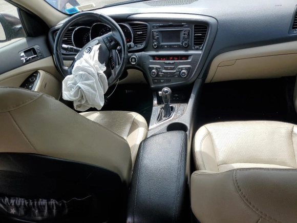 2013 Kia Optima EX with VIN 5XXGN4A77DG126248, listed as a Copart auction lot 63496335 with 149,848 mi miles and Salvage title. Bid and sale history available at DreamBid. Image 8.